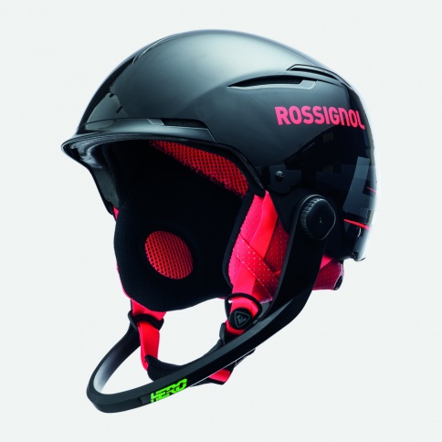 Rossignol Hero Slalom Impacts Race Helmet - with Chinguard